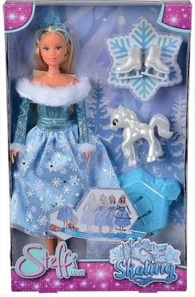 Steffi Skating lelle ziemas ar aksesuāriem